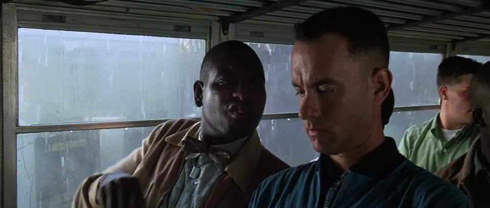 Frame from Forrest Gump