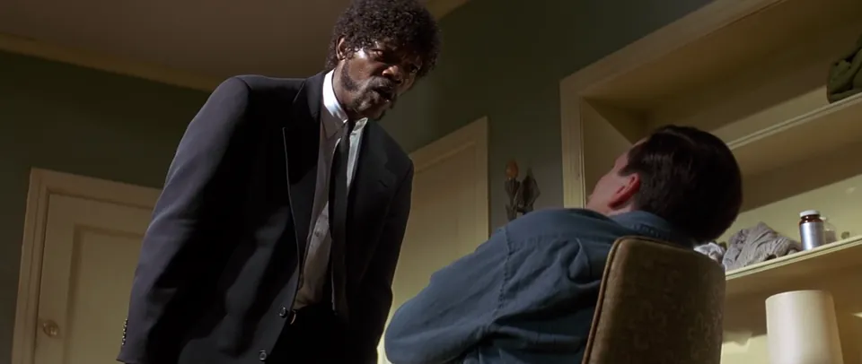 Frame from Pulp Fiction